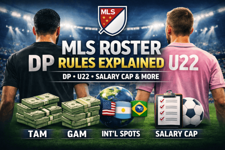 MLS Roster Rules Explained: How DP, U22 Initiative, Allocation Money & Salary Cap Work