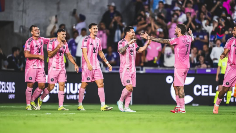 Lionel Messi Inter Miami Nashville CONCACAF Champions Cup second leg