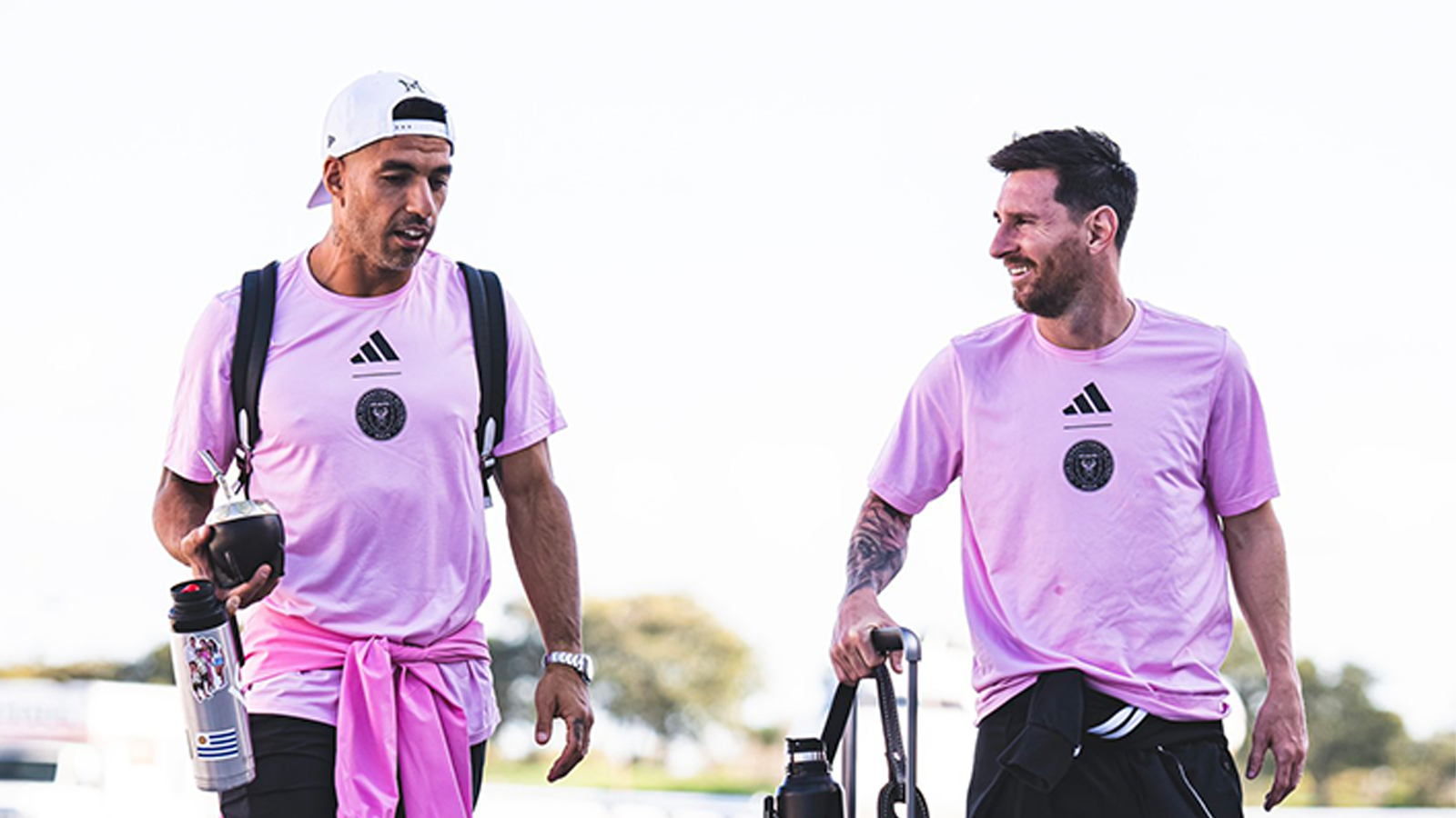 Luis Suarez and Lionel Messi at Inter Miami