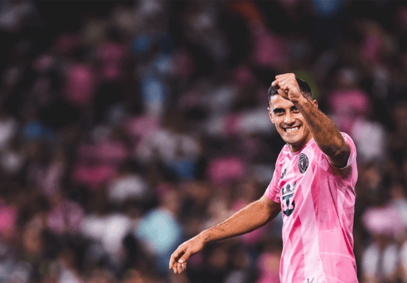 German Berterame first MLS goal Inter Miami NYRB draw Nu Stadium 2026